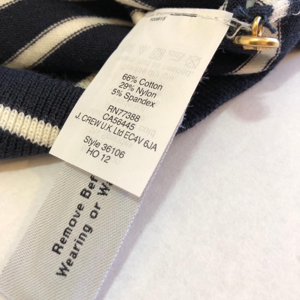 J.crew Jackie Cardigan, 3/4 sleeve, gold buttons - Picture 4 of 6